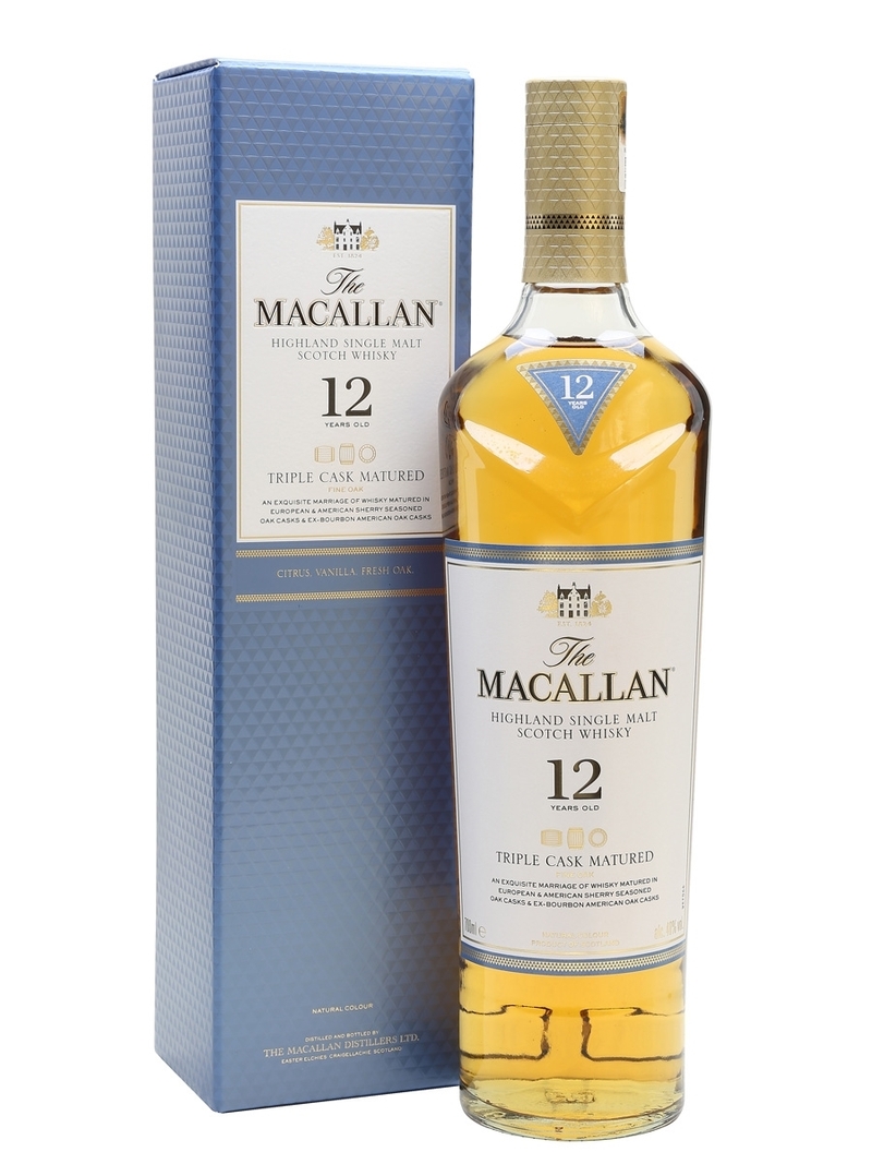 MACALLAN TRIPLE CASK MATURED 12 YEARS OLD 700ml