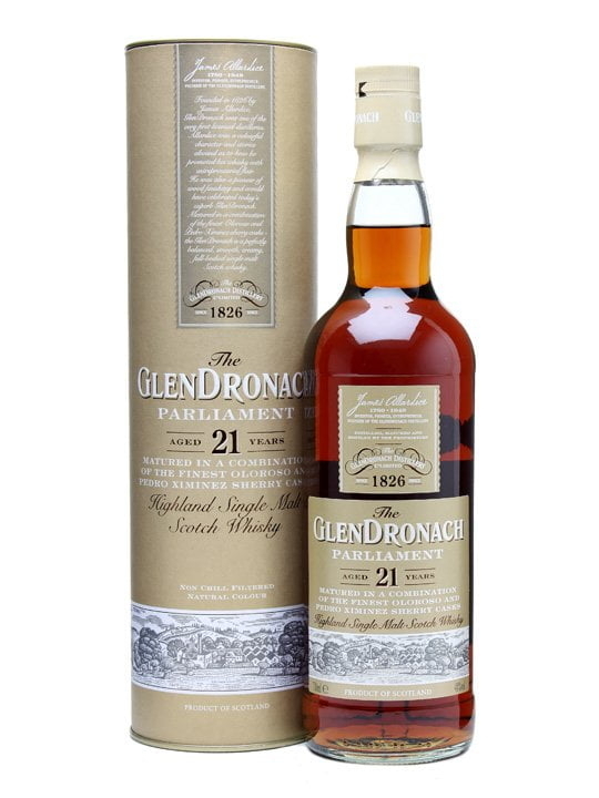 The GlenDronach Parliament Aged 21 Years 700ml