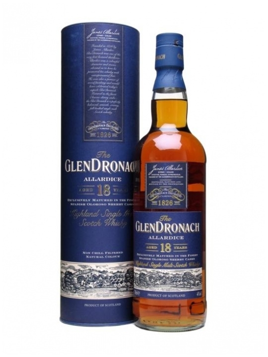 Glendronach 18 Year Old "Allardice" Single Malt Scotch Whisky (2022) (700ml)