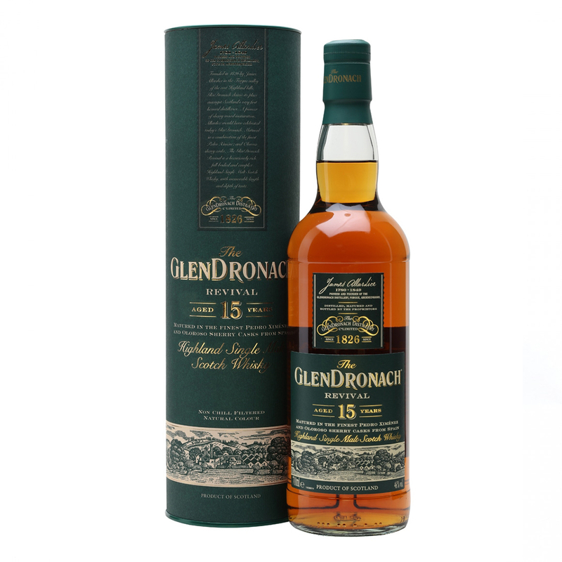 GlenDronach - 格蘭多納 REVIVAL Aged 15 Years Highland Single Malt Scotch Whisky (700ml)